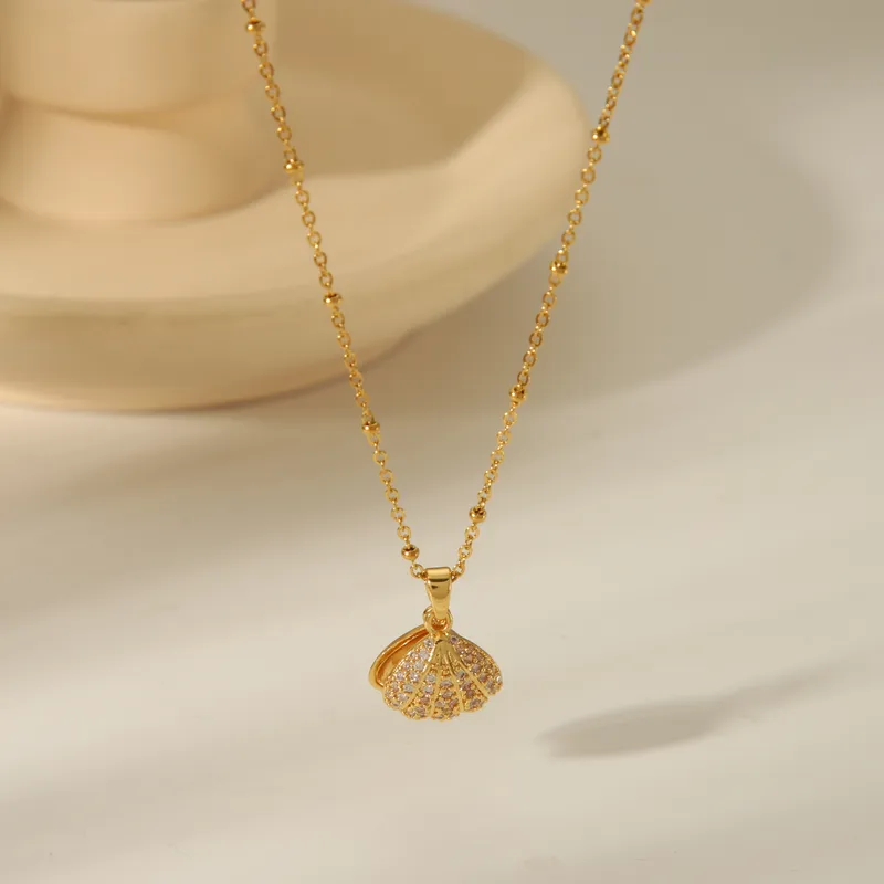 Seashell Sparkle Necklace