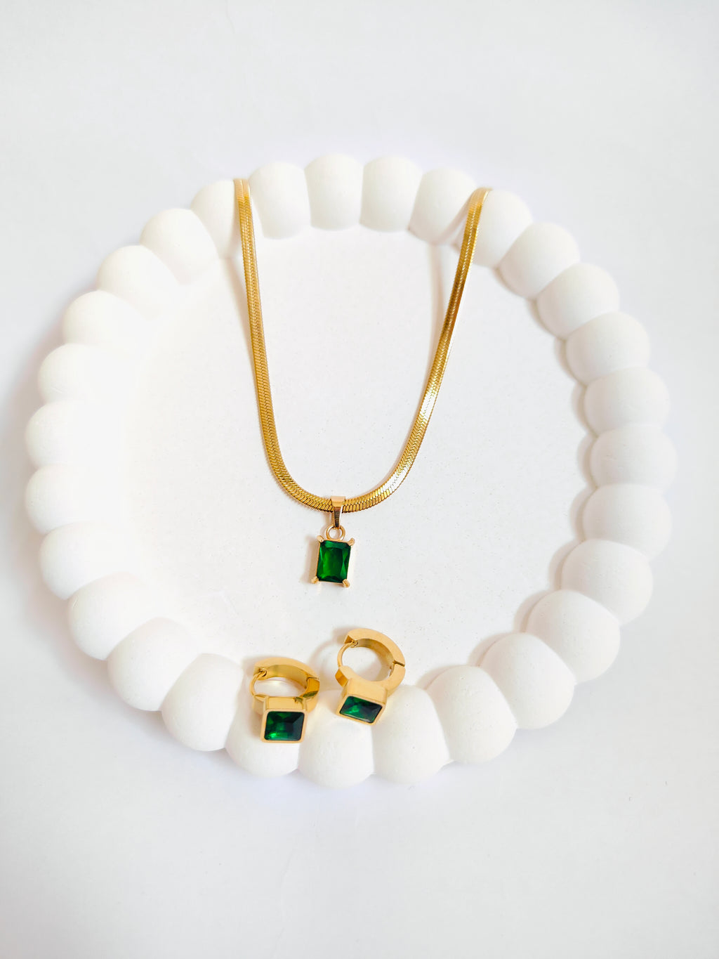 Green Stone Necklace