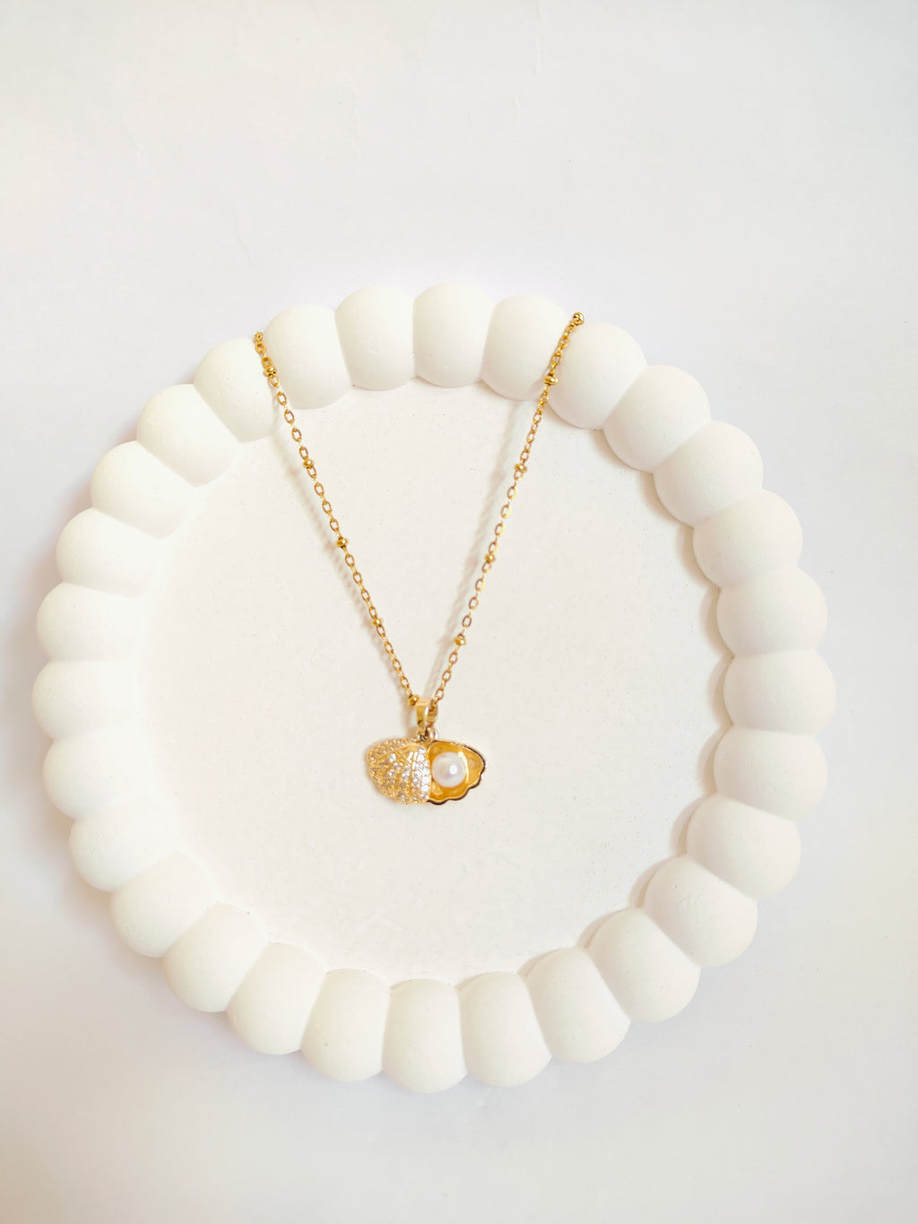 Seashell Sparkle Necklace
