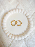 Golden Orbit Hoops