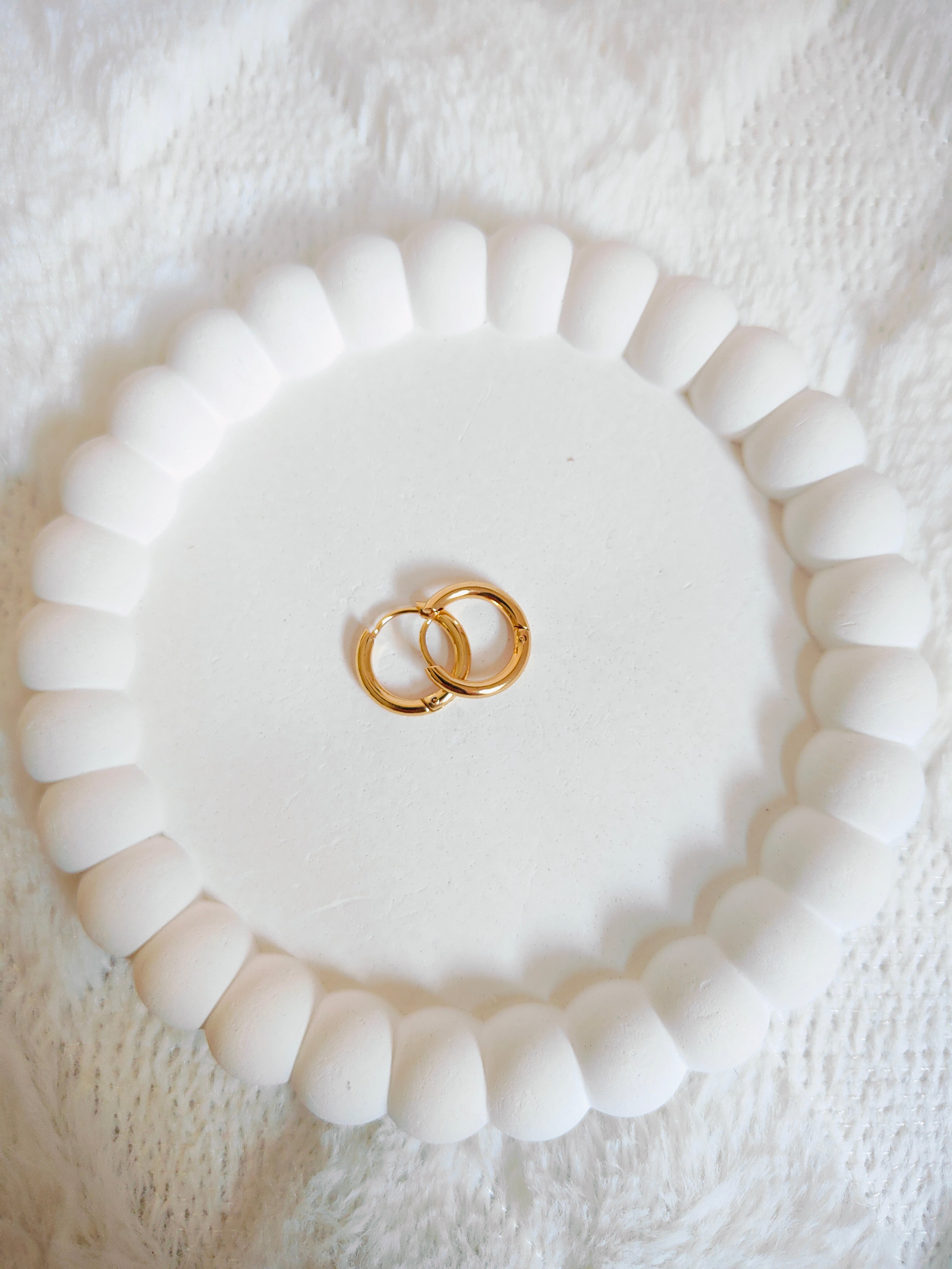 Bold Aura Hoops